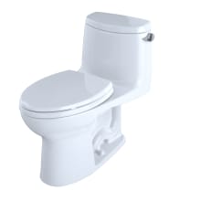 Ultramax II One Piece Elongated 1.28 GPF Toilet with Double Cyclone Flush System, CeFiONtect and Right-Hand Trip Lever  - SoftClose Seat Included