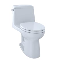 UltraMax One Piece Elongated 1.6 GPF Toilet with G-Max Flush System and CeFiONtect - SoftClose Seat Included
