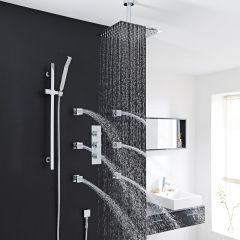Quest Thermostatic Shower System with 12