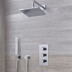 Arcadia Thermostatic Shower System with 8